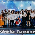 Equipo de Colegio Técnico Profesional de Atenas logra su tercera victoria de Solve for Tomorrow con su solución para un futuro sostenible